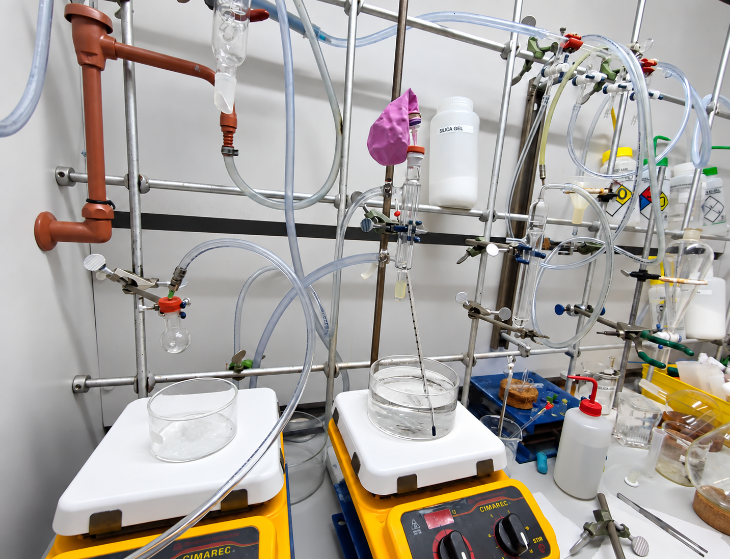 Medicinal chemistry synthesis and lead optimization fume hood